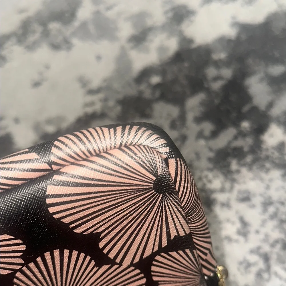 Trina Trina Turk black and pink Floral 13in Laptop Sleeve